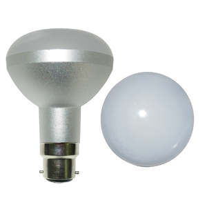 Led Globes: UR808WBC-WH/WW    240V R80 8W Cool White LED Globe