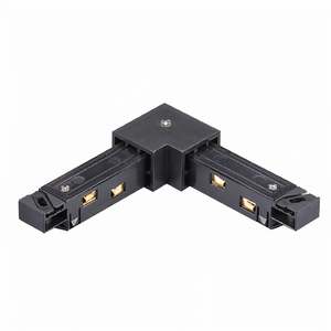 Slim Magnetic: UMAGSL-LIVE-LJOINER-S-BLK  Mini magnetic track live L black joiner