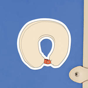 Travel Stickers 1: Neck Pillow