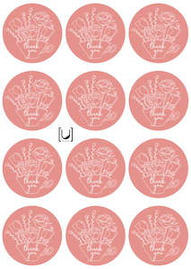 Baking - Rose Sticker Sheet