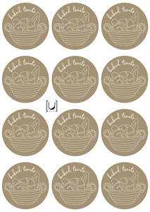 Baking Stickers: Baking - Bread Sticker Sheet