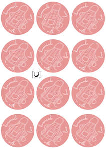 Baking - Apron Sticker Sheet