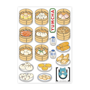 Yumcha Stickers A6 Sticker Sheet