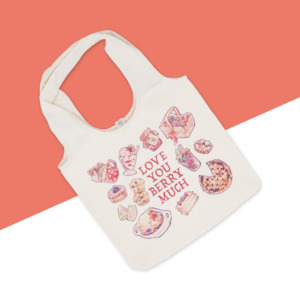 Life Of Cats Clips: Canvas Tote Bags - Love you Berry Much