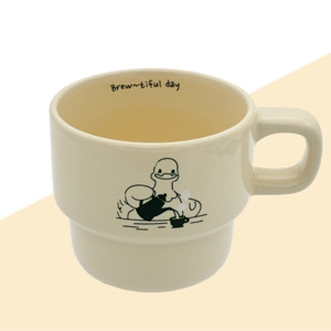 Matcha & Latte Stackable mugs - Brew~tiful Day