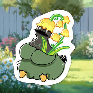 Matcha Latte Ducks On Holiday: Bell Flower Matcha