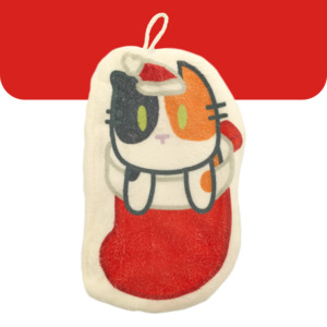 Life Of Cats: Christmas Cat - Hand Towel