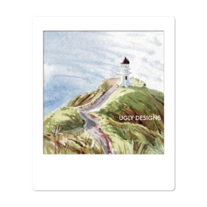 Watercolor Landscapes: Insta Memory - Nugget Point