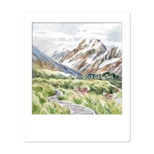 Watercolor Landscapes: Insta Memory - Kea Point