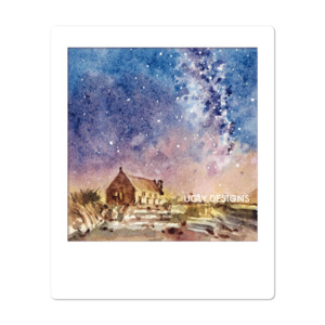Watercolor Landscapes: Insta Memory - The Good Shepard