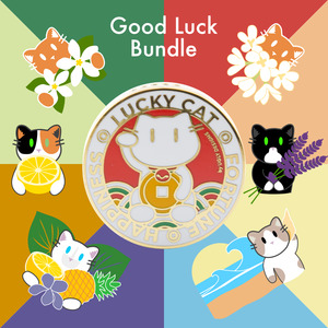 Life Of Cats: Lucky Cat Car Diffuser: Good Luck Bundle