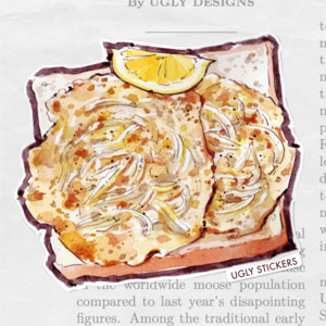 Fish N Chips: Whitebait Fritter