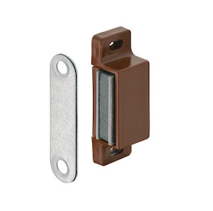 Catches, Hinges & Latches: Brown Magnetic Catch 3-4kg