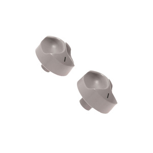 Dometic Grey Selector Turning Knob 9mm Short Tail