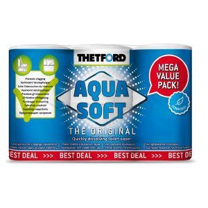 Cleaning & Additives: Thetford Aqua Soft Toilet Paper Roll (6pk)