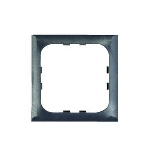 Electrical & Lighting: C-Line Black 1 Way Face Plate Squared