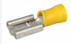 Electrical & Lighting: Female Spade Terminal 5-6mm 15pk Yellow