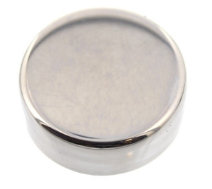 Polished Steel Round Mirror Cover Edge Clip