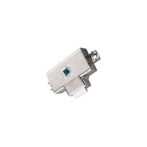 Push Lock Catch Silver with Rod Holes