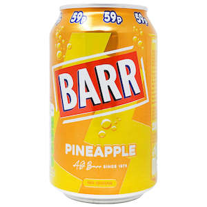 impo: BARR Pineapple Drink (No Sugar) 330ml