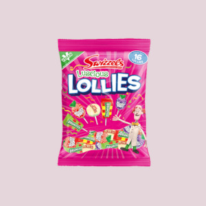 assort: Swizzels Luscious Lollies 132g (best before 31/7/24)