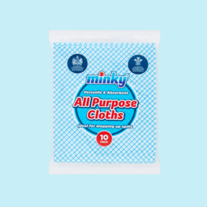 Minky: Minky All Purpose Cloth 10pk