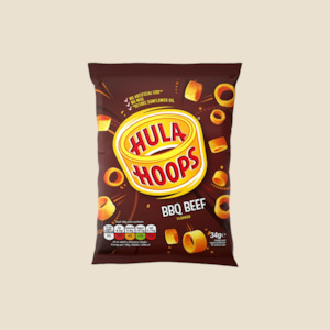 New: Hula Hoops BBQ Beef 34G
