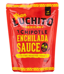 Gran Luchito Mexican Chipotle Enchilada Sauce 400g (Best Before: 10/05/2023)