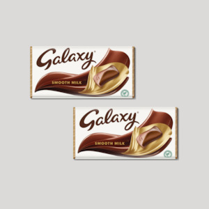 Robinsons Sale: Galaxy Smooth Milk Chocolate Bar 100g (Multi-deal) (BB: 11/5/25)