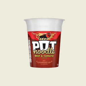 Pot Noodle Beef and Tomato Bad Boy 90g (Short Dated)