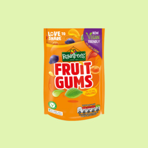 Best Selling Groceries And Confectionery: Rowntree's Fruit Gums Pouch 120G (BB:30/11/25)