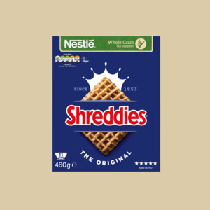 Best Selling Groceries And Confectionery: Nestle Shreddies Original 460g (BB: 30/11/25)