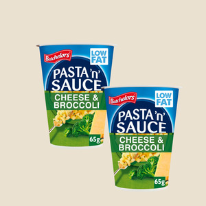 Batchelors Pasta 'n' Sauce Cheese & Broccoli 65g (Multi-Deal) (BB: 24/12/25)