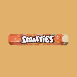 Christmas: Smarties Giant Tube Orange 120g