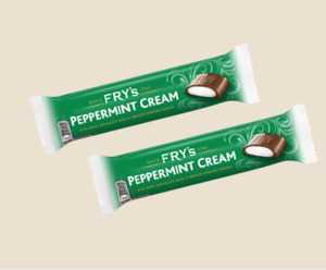 Best Selling Groceries And Confectionery: Fry's Peppermint Cream 49g (Multi-Deal) (BB: 31/1/26)