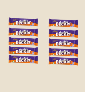 New: Cadbury Double Decker 54.5G (10 for $12) (BB: 11/3/26)