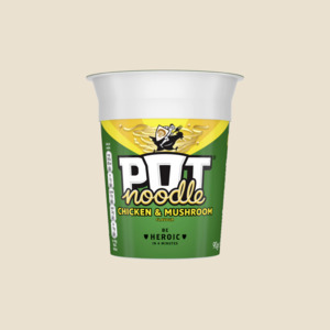 Pot Noodle Chicken and Mushroom 90g (BB: 31/01/26)