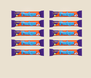 Cadbury Fudge 25.5G (10 for $10) (BB: 11/10/25 or 28/12/25)