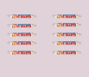 Swizzels Love Hearts x 10 Units (BB: 31/01/26)