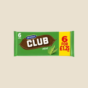 Stock Clearance: McVities Club Mint 7pk (BB: 4/4/26)