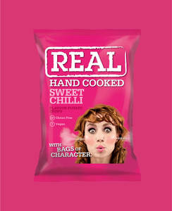 New: REAL Crisps Sweet Chilli 35G
