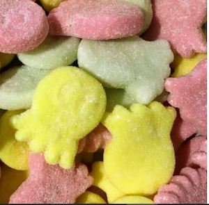 Vegan Confectionery: Sour Octopus 100g