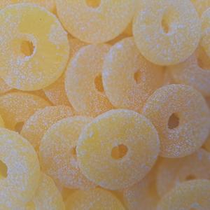Fizzy Pineapple Slices 100g