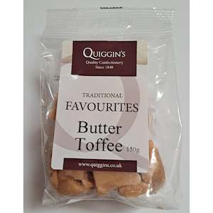 Quiggin's Traditional Favourites Butter Toffee 150g