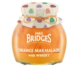 Mrs Bridges Orange Marmalade with Whisky 340g