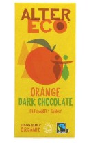 Products: Alter Eco Orange Dark Chocolate 100g BBD 4/6/26