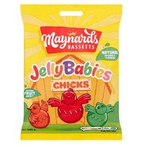 Maynards Bassetts Jelly Babies Chicks 165g