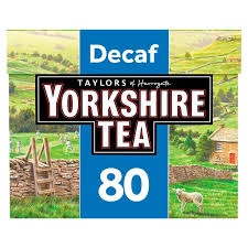 Taylors: Yorkshire Tea Decaffeinated 80 Tea Bags