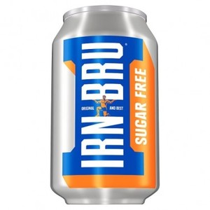 Irn Bru Sugar Free 330ml- July 26