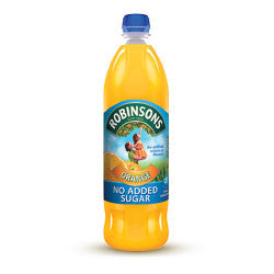 Robinsons: Orange NO ADDED SUGAR 1Ltr- Only 3 Calories Per Glass!